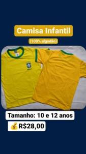 Camisa Do Brasil