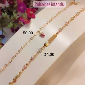 Pulseiras Infantis Semijoias