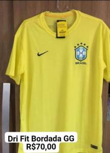 Camiseta 1 Linha Do Brasil