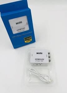 Adaptador Conversor Hdmi Av Rca Full Hd, Hdmi2av