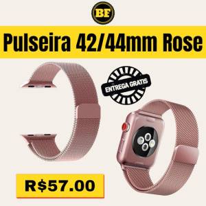 Pulseira De Ao Smartwhatch