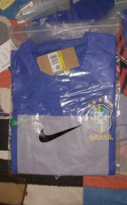 Camisa Do Brasil Azul 1:1 A Melhor Que Tem