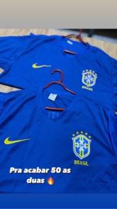 Camisetas Premium Seleo Brasileira