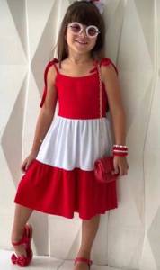 Vestido Infantil Novo