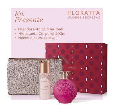 Kit Floratta Flores Secretas Com 4 tens