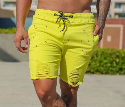 Bermuda Jogger Verde Neon  N 38 40 42 44