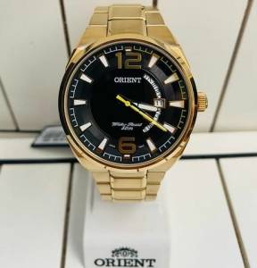 Lindo Relgio Orient Original Dourado Masculino Novo