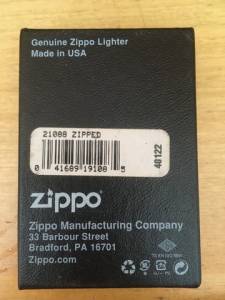 Isqueiro Zippo Zipped