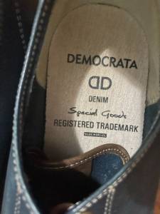 Sapatnis Democrata Denim Azul