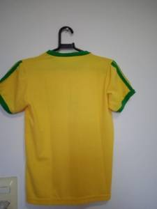 Camisa Do Brasil Baby Look Feminina Seminova