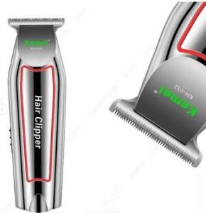 Mquina De Corte Kemei Professional Hair Clipper Km-032 Prata