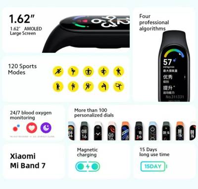 Mi Band 7 Lanamento Original