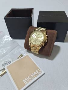 Relogio Feminino Michael Kors Dourado Original