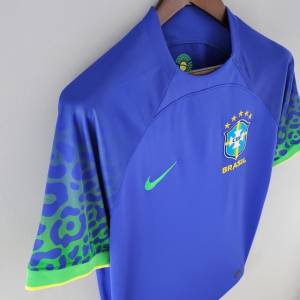 Camisa Do Brasil Azul Verso Torcedor