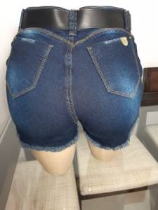 Shorts Jeans Azul Escuro