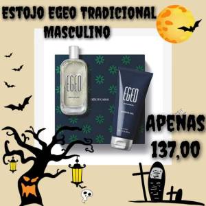 Estojo Egeo Masculino Tradicional Por Apenas 137,00