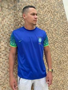 Camisa Do Brasil Semi Tailandesa