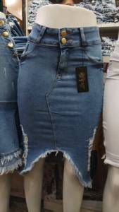 Modas Feminino Saias Jeans Disponveis No Nmero 38 Ao 46