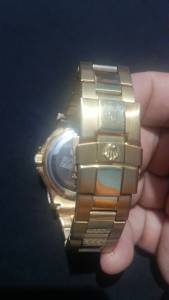 Rolex Smurf Dourado