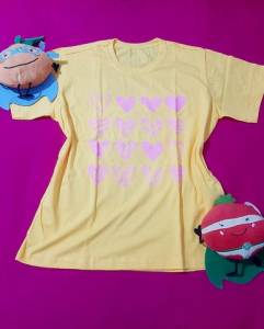 Camiseta Feminina T-shirt  Varias Estampas. M/g