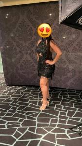 Vestido De Paet Preto