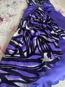 Vestido Longo Roxo Kayana Tamanho G