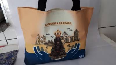 Sacola Ecolgica Santuario De Aparecida Ecobag Produto Novo