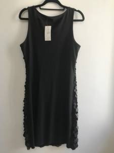 Vestido Preto De Paet