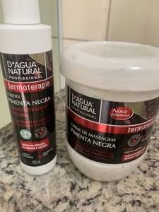 Creme Pimenta Negra + Termo Ativador