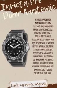 Relgio Invicta Pro Diver Anatmic Original