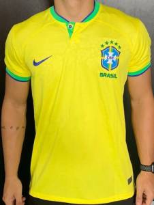 Camiseta Seleo Brasileira Copa Do Mundo 2022