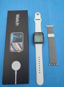 Smartwatch Iwo W37 Pr + Pulseira De Ao