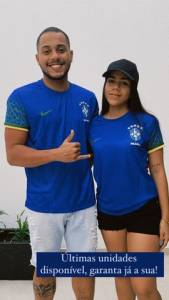 Camisa Do Brasil Azul ltimas Peas