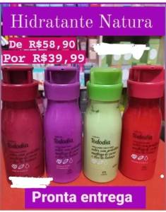 Hidratantes 400ml Natura E Eudora