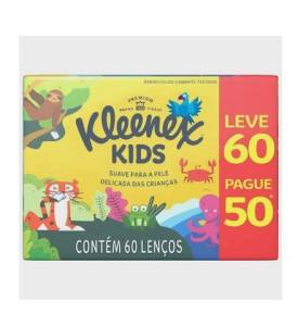 Lenos Suave Toque De Seda Kleenex Original 60un 12,7cmx2