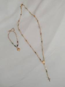 Pulseira E Tercinho De Nossa Senhora