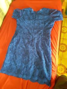 Vendo Sandlia Usaflex E Vestido De Renda.