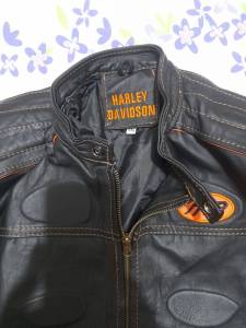 Jaqueta De Couro Legtimo Harley Davidson Nova