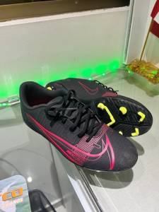 Chuteira De Campo Preta Nike Mercurial Vapor Club