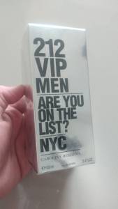 Perfume 212 Vip Men 100ml Original Lacrado