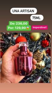 Una Artisan 75ml Natura - Novo Lacrado