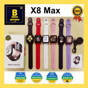 Relgio Inteligente Smartwatch X8 Preto Unisex