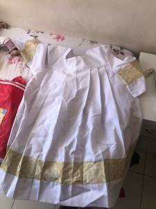 Veste Coroinha (conjunto Tnica + Sobrepeliz)