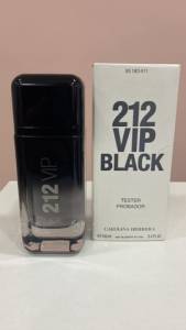 Perfume Tester 212 Vip Black Carolina Herrera 100ml