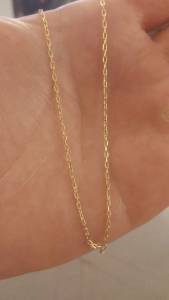 Corrente Cartier 18k 4g