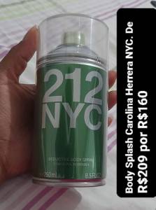 Body Splash 212 Nyc Carolina Herrera Jean Paul Gaultier Pacco Rabanne