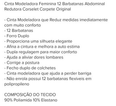 Cinta Modeladora Abdominal