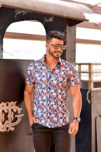 Camisa Floral Masculina