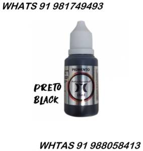 Pigmento Marilyn P/ Dermopigmentao Preto Black 15ml