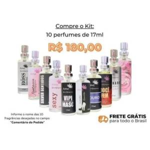 Kit De Perfumes Amei Cosmticos 17ml